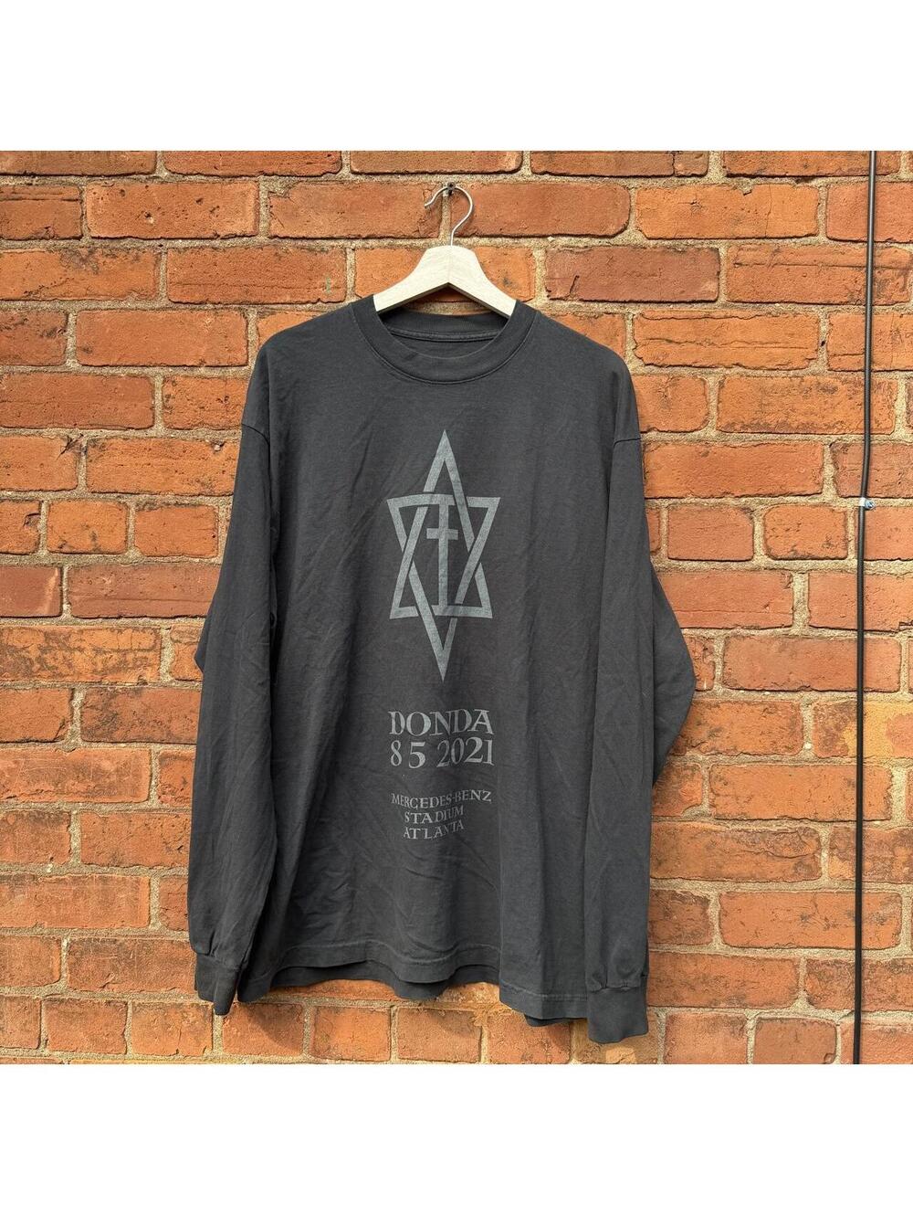 Kanye west donda live atlanta long sleeve t shirt 2021 L/XL